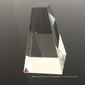 Prisma de cristal de quartzo óptico